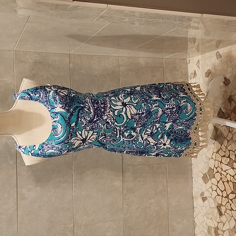 Lily Pulitzer Eaton Shift Dress in Seafoam Green